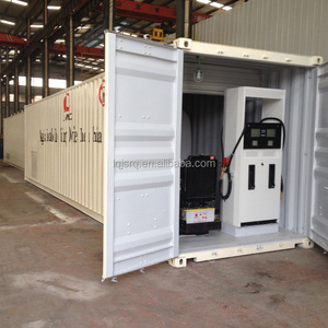 20 and 40 feet 10000L to 66000L fuel dispenser container tank /container petrol station/mobile gas station