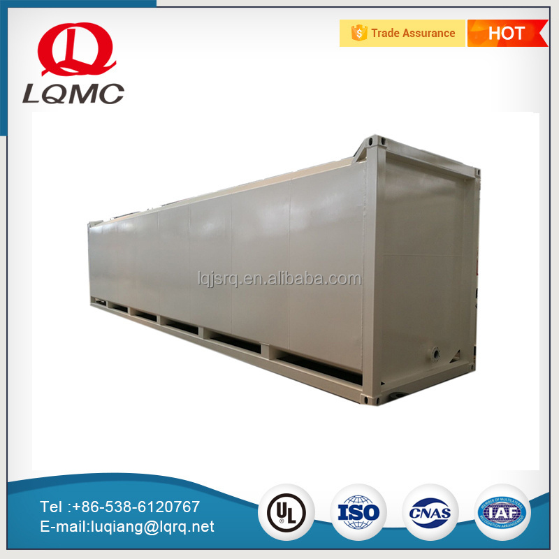 20ft 25000 liter Double walled diesel storage self bunded fuel tank