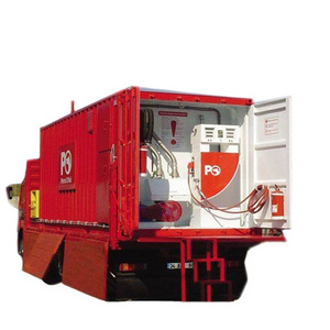 High quality floating  container service mobile fuel station exported to Africa