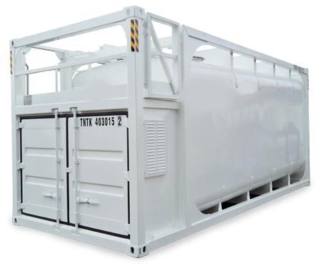 40 feet Iso standard double wall diesel storage bunded fuel tank for sale