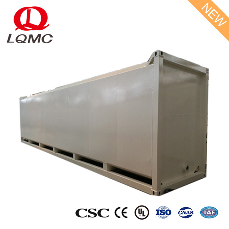 40 feet Iso standard double wall diesel storage bunded fuel tank for sale