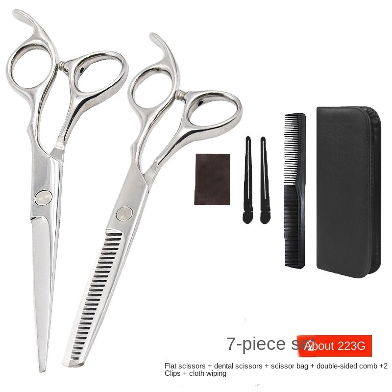 Cross-Border Hairdressing Scissors Household Thinning Shears for Trimming Fringe  Snips for Hair Thinning