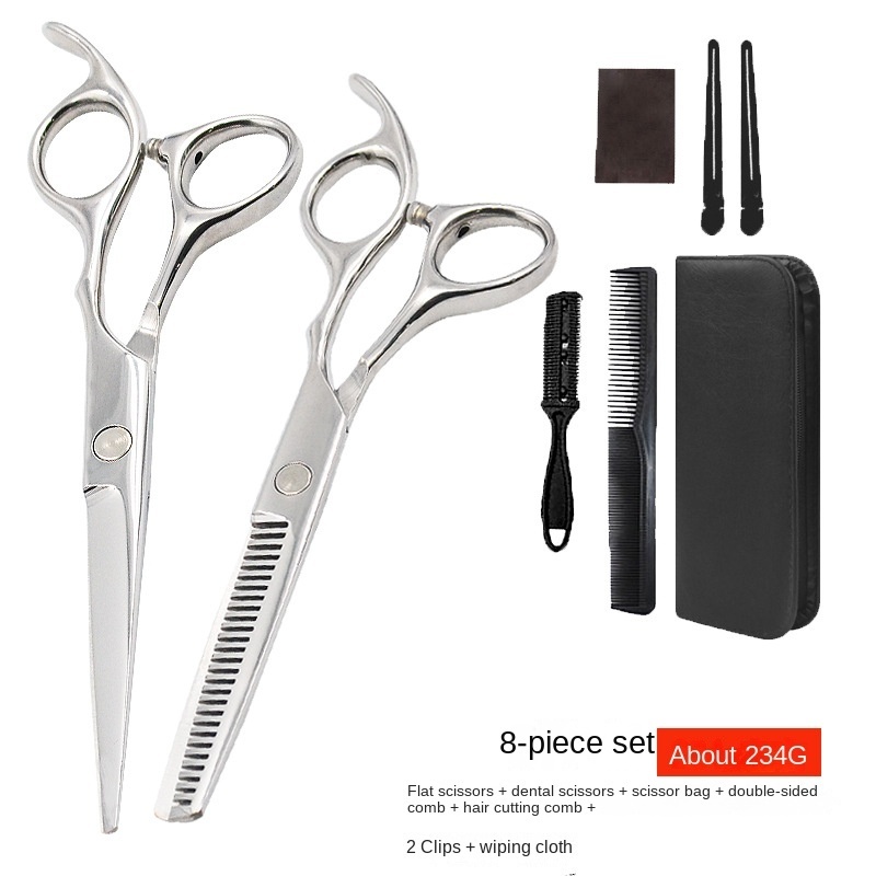 Cross-Border Hairdressing Scissors Household Thinning Shears for Trimming Fringe  Snips for Hair Thinning