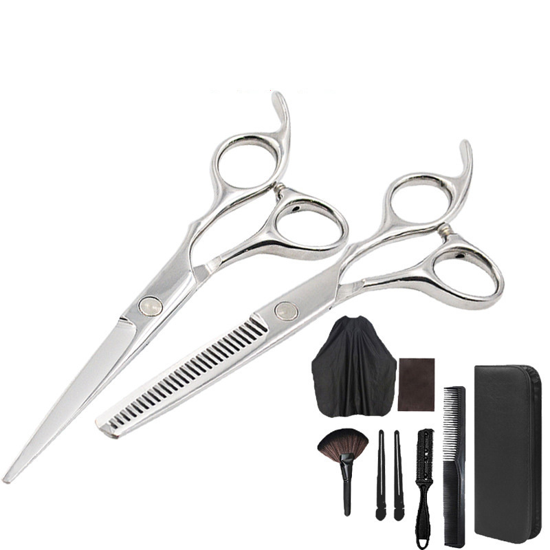 Cross-Border Hairdressing Scissors Household Thinning Shears for Trimming Fringe  Snips for Hair Thinning