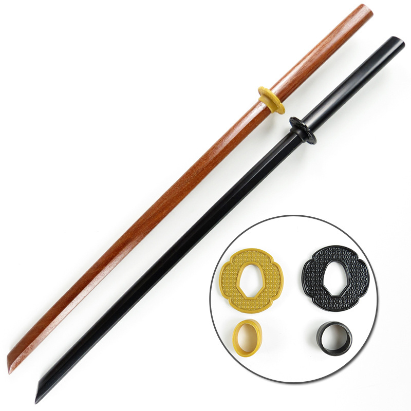 Kendo training Ironwood sword Katana Without Scabbard Martial arts Japanese Samurai Sword