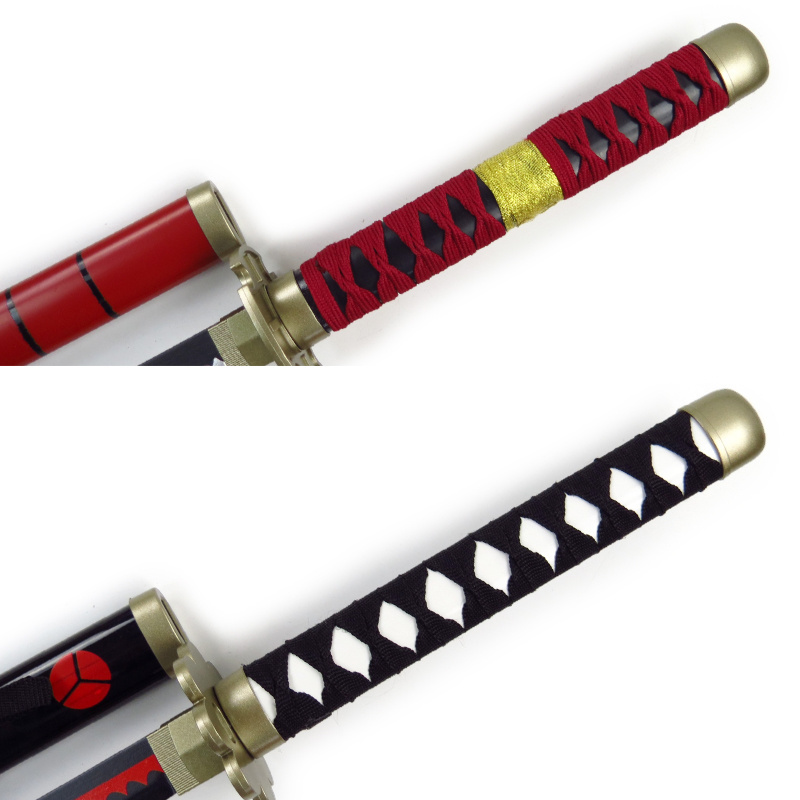 One Pieces Zoro Sword Popular Anime toy sword Bamboo Japan Cosplay Swords for kids 104CM