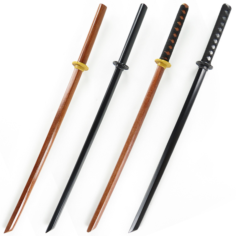 Kendo training Ironwood sword Katana Without Scabbard Martial arts Japanese Samurai Sword