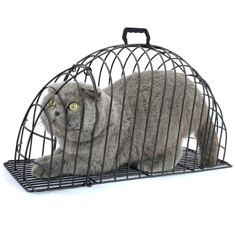 Anti-grab Cat Washing Bathing Metal Cat Cage Door Lightweight For Small Dogs Cat Shower Bath Hair Dryer Box Machine Pet Supplies