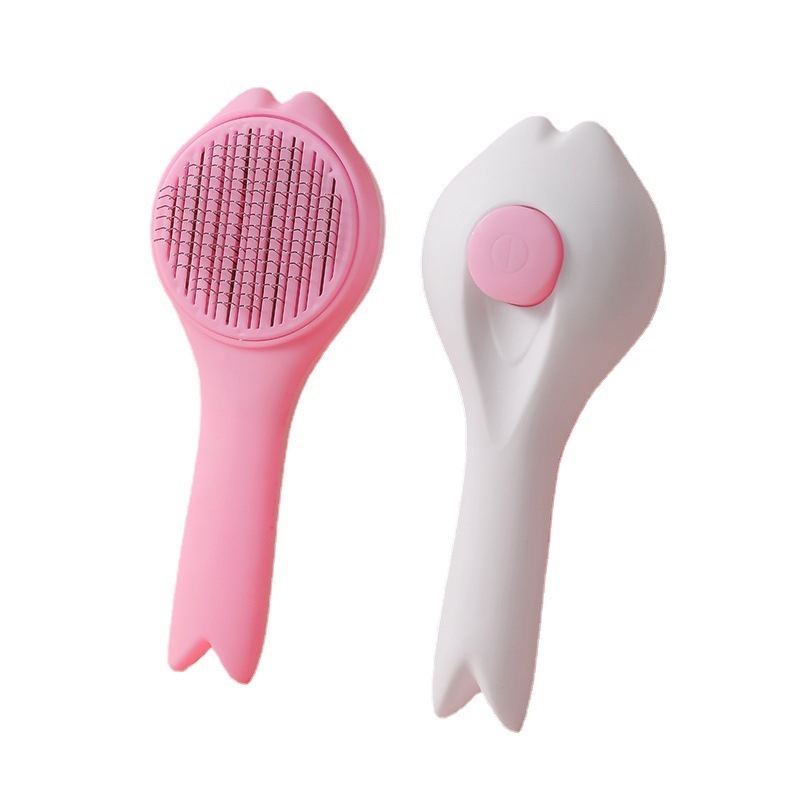 Pet Hair Removal Brush Floating Messy Hair Cleaning Dog Cat Lint Removal Comb Puppy Kitten Massage Grooming Supplies