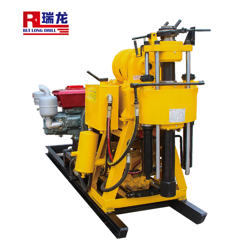 cheap 200m bore hole portable rotary water well drill rig for sale