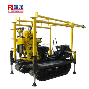 100m 200m DTH Hammer Hydraulic mine pneumatic crawler rock Water Well Drilling Rig