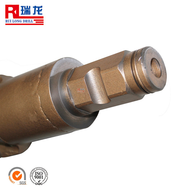 Three wings pdc concave drill bit