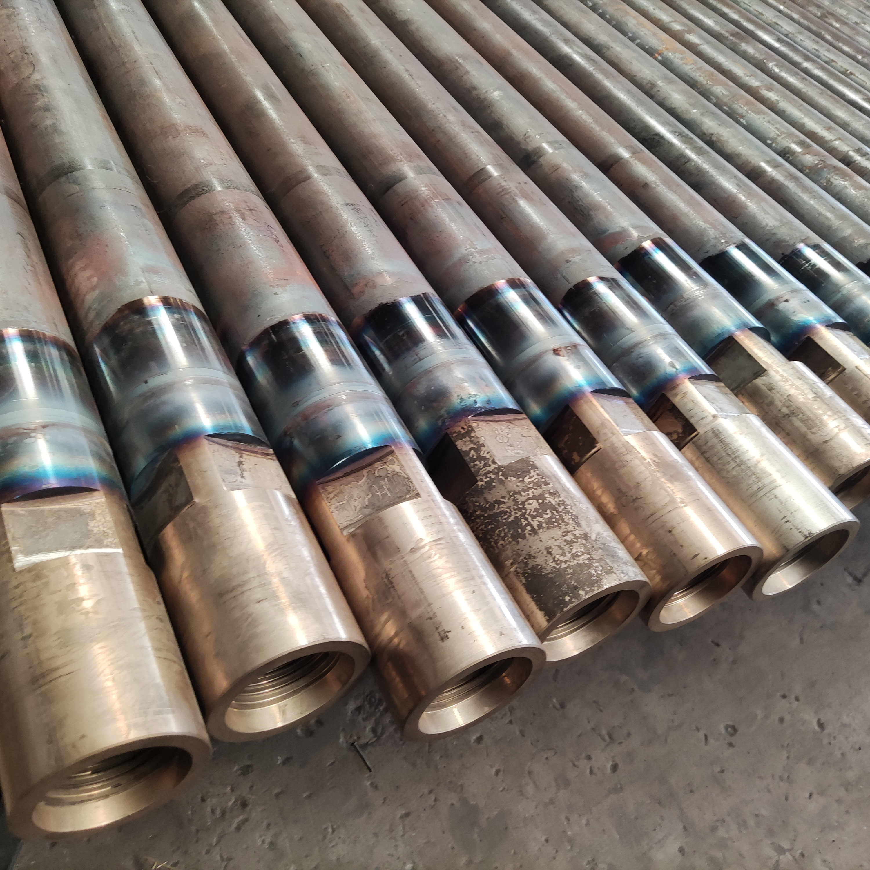 Good price well drill 3m pipe rod Friction welded extractor drill pipe rods for water well geothermal oil and gas