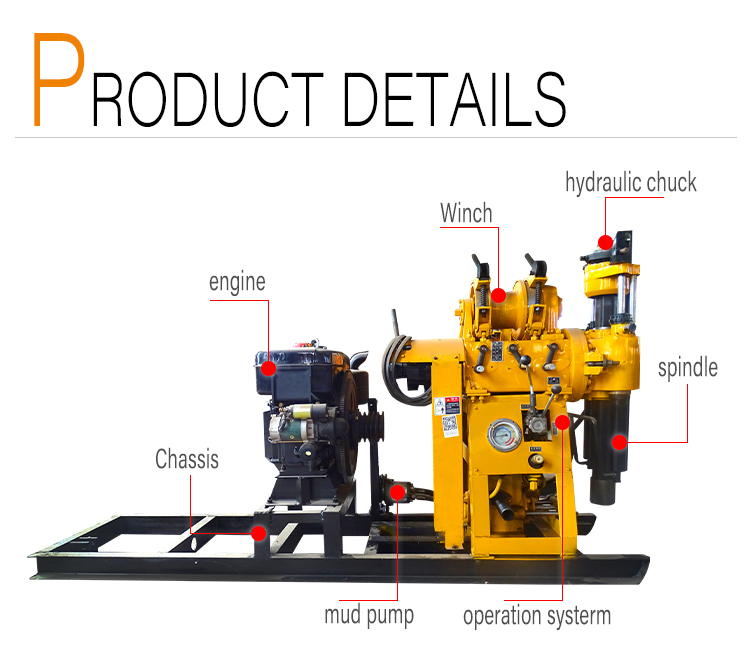 China wholesale portable small deep water well drilling rig for sale