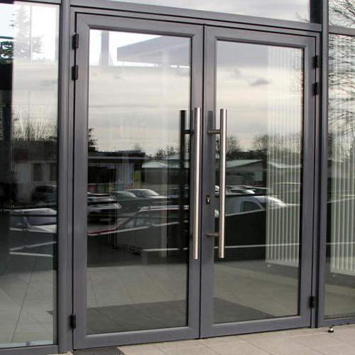 48 inch double leaf entrance aluminium french glass interior doors exterior