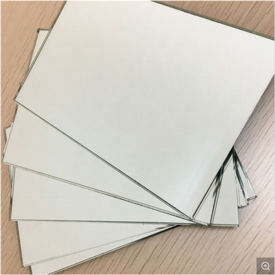 Silver Mirror double coated Glass Wholesale 2.7mm 3mm 4mm 5mm 6mm Color wall transparent silver round sheet the mirror glass