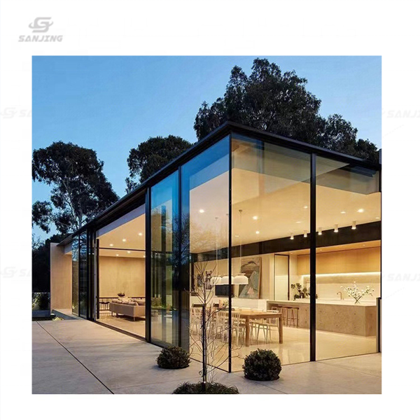 Factory wholesale prefab houses modern container house prefabricated homes ready made prefab house window glass