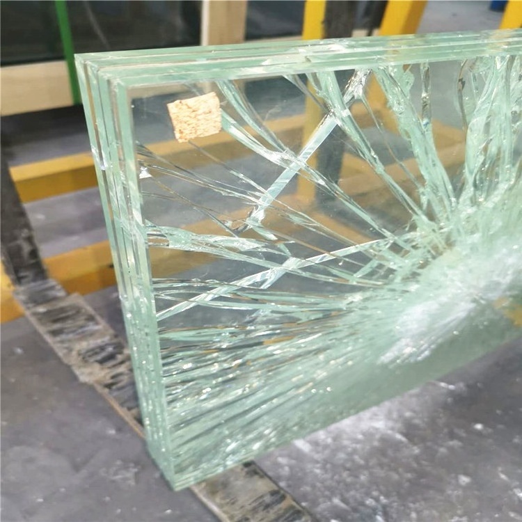 qingdao hardened bullet proof glass laminated security