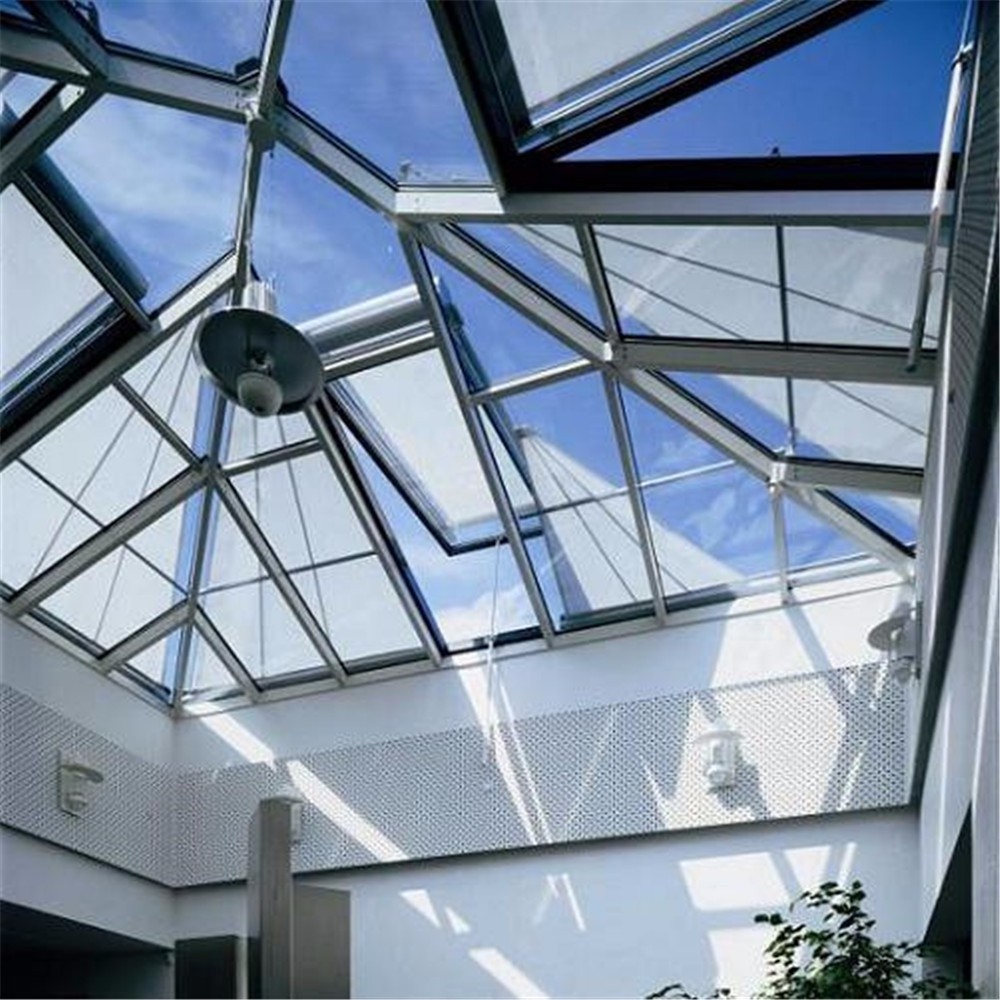 ceiling roofing panels 12mm tempered glass