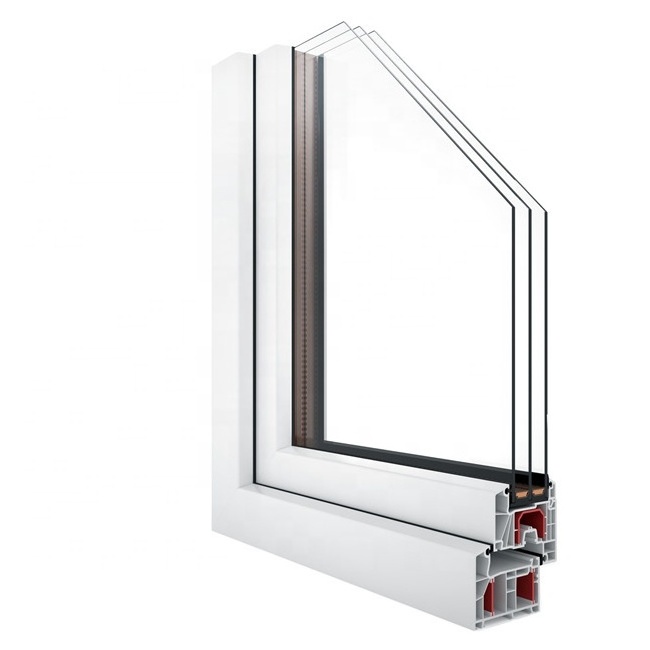 High quality wholesale louvre dubai pvc bi folding bifold bathroom profile upvc doors