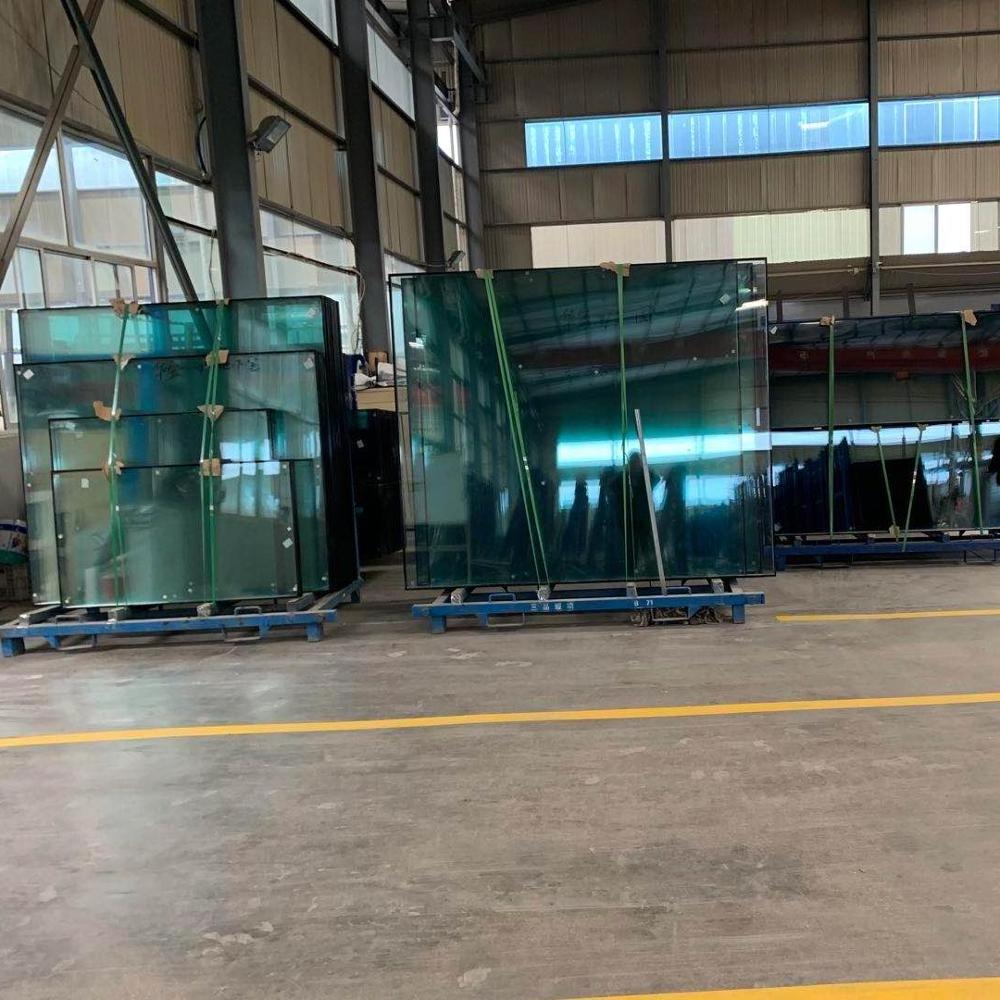 glass factory low-e window glass panels 12mm tempered double glazing IGU insulated glass panel price