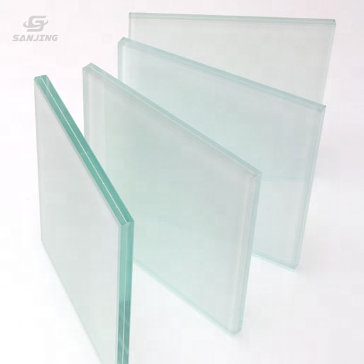 standard size 10.38 mm 5+0.38+5mm clear annealed epoxy pvb laminated safety glass price claro flotado vidrio laminado precio