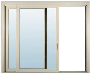 Soundproof large wood philippines frame sliding aluminum glass window