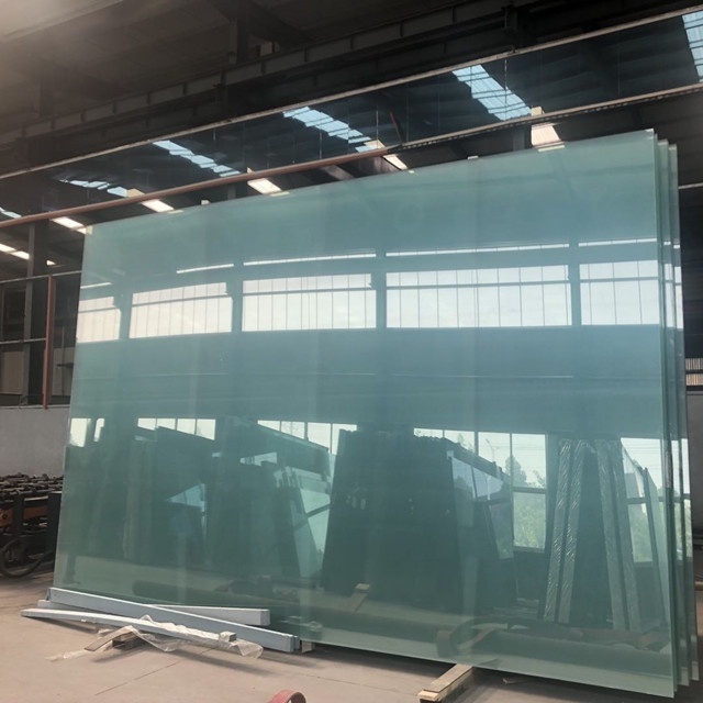 China best float 6mm thick safety white 6.38 clear pvb laminated glass sheets price per m2