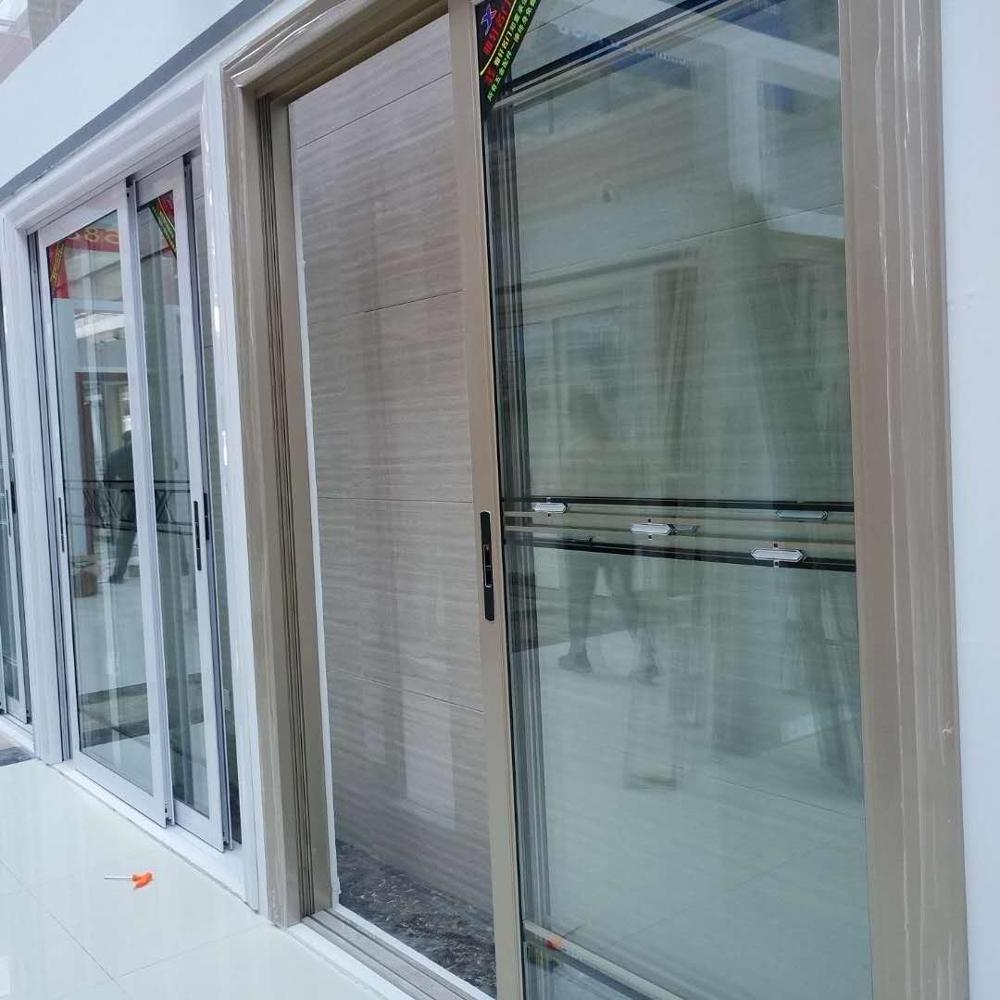 kitchen bedroom polycarbonate pvc glass aluminum sliding door price