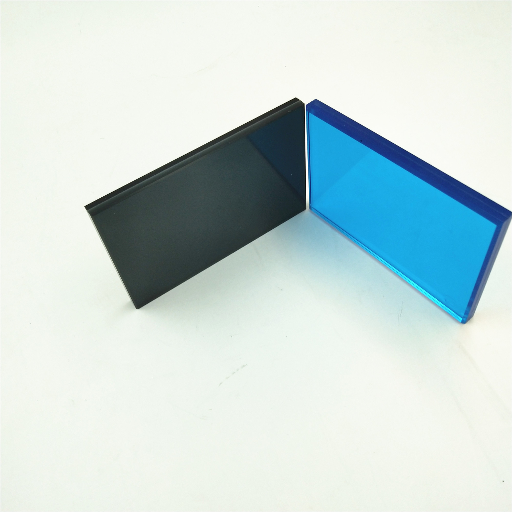 bronze blue black tinted tempered laminated building window glass