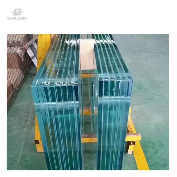 strongest Bullet Proof manufacturer Safety  Laminated Sandwich Glass Panel bullet proof glass price for wall window and door