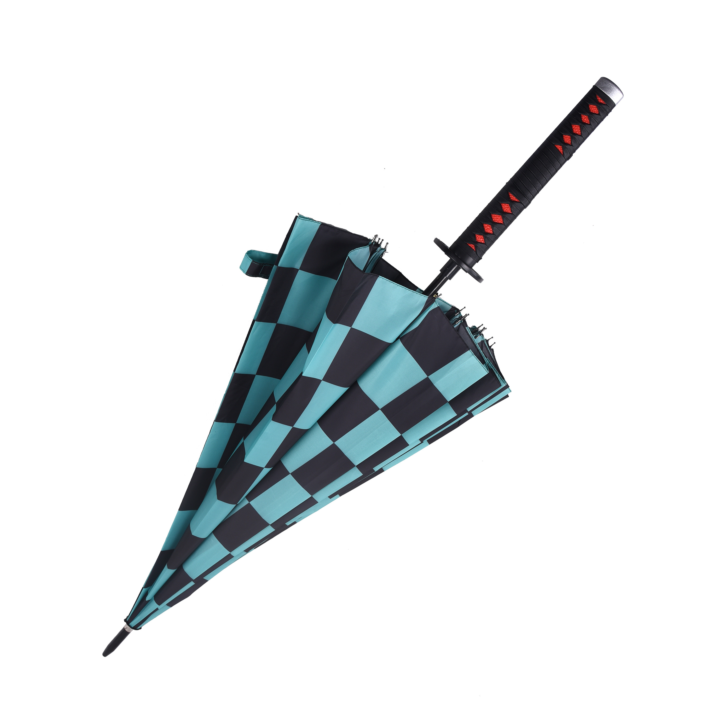 New Products Demon Slayer Kamado Tanjirou Anime Umbrella for cosplay