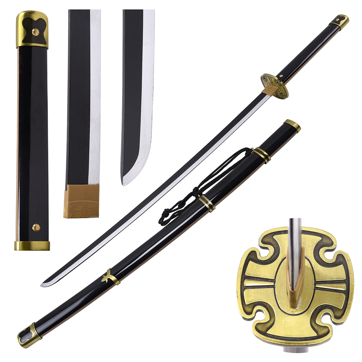 Touken Ranbu Online wooden bamboo blade cosplay sword toy swords