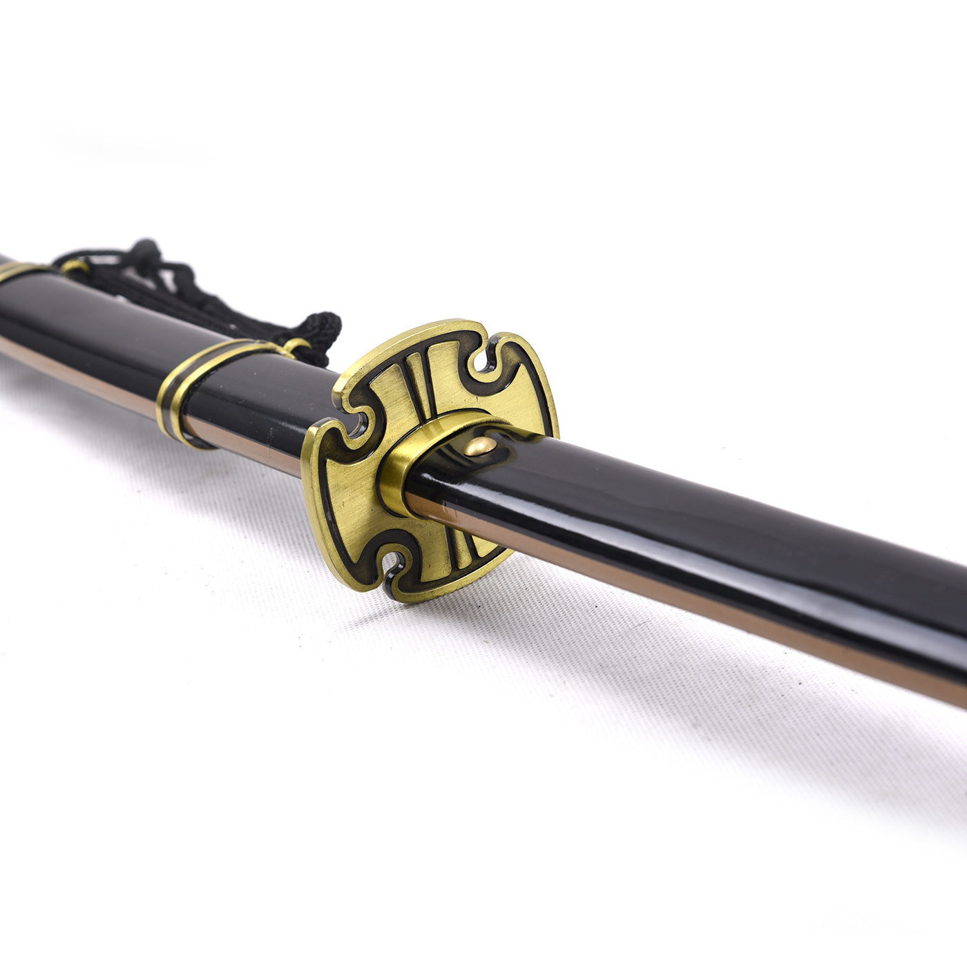 Hot selling Touken Ranbu Online black wooden bamboo blade cosplay sword toy swords