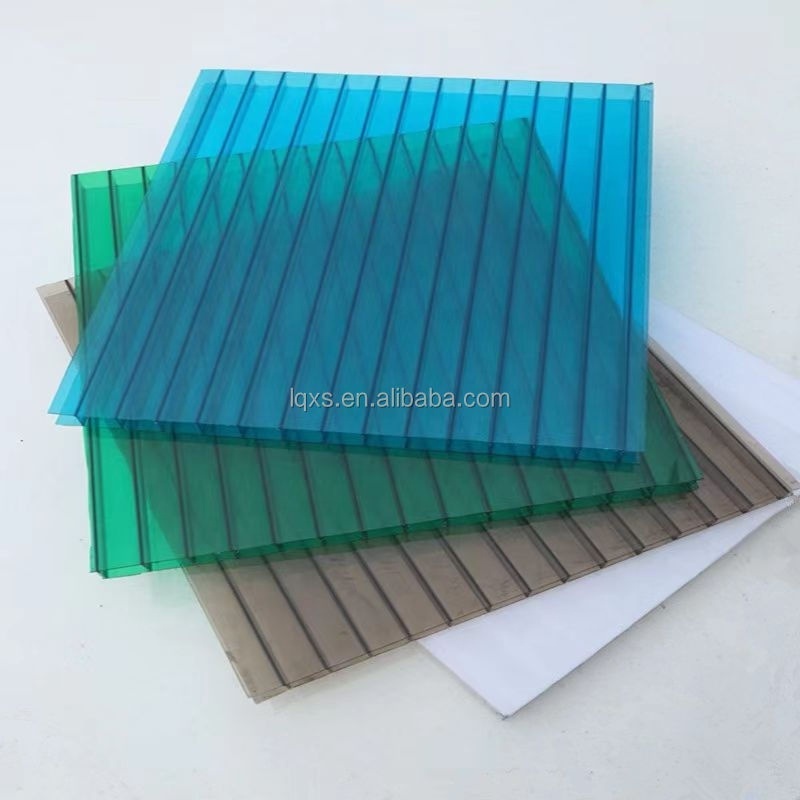 Plastic Lanqi Poly Carbonate Sheets 6mm 8mm Holow Polycarbonate Plastic Sheet For Green House,Garden Roofing