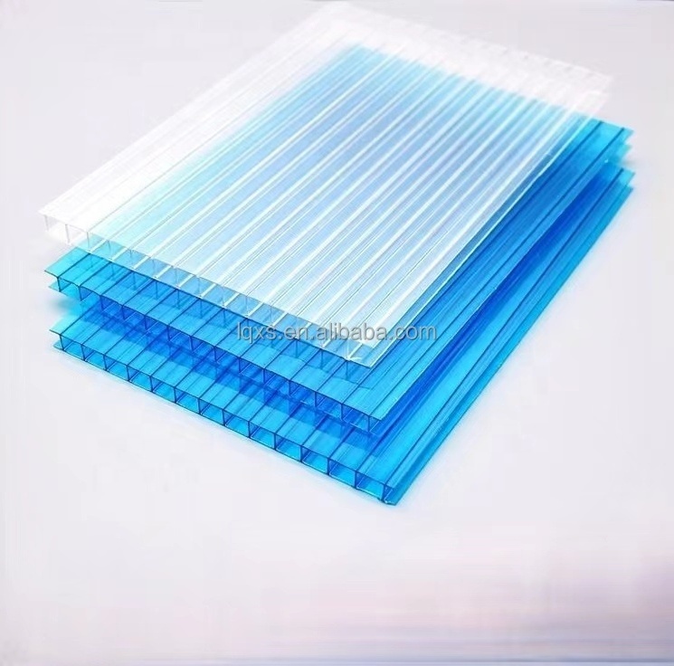 Plastic Lanqi Poly Carbonate Sheets 6mm 8mm Holow Polycarbonate Plastic Sheet For Green House,Garden Roofing