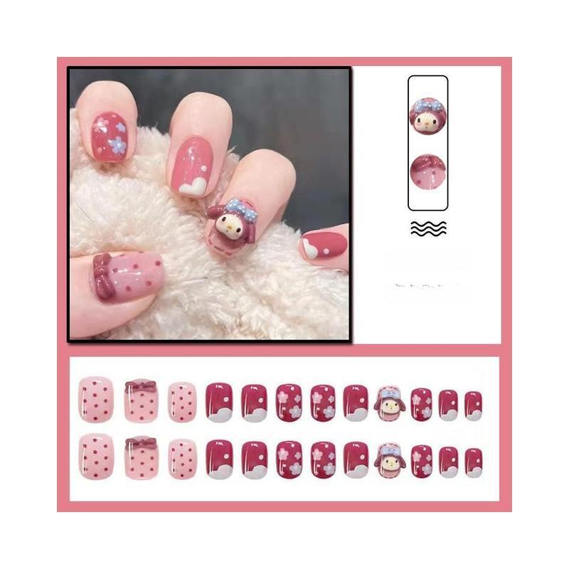 Fake Nails Handmade New Foot 2024 Long Coffin Designed Bulk Fingernails Red Girls Designer Custom Logo Bling Medium Fake Nails