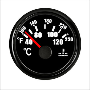 LR AUTO Promotional Wholesales Auto Parts Car Meter Water Temperature Gauge 52mm LED For Digital Car Car Meter