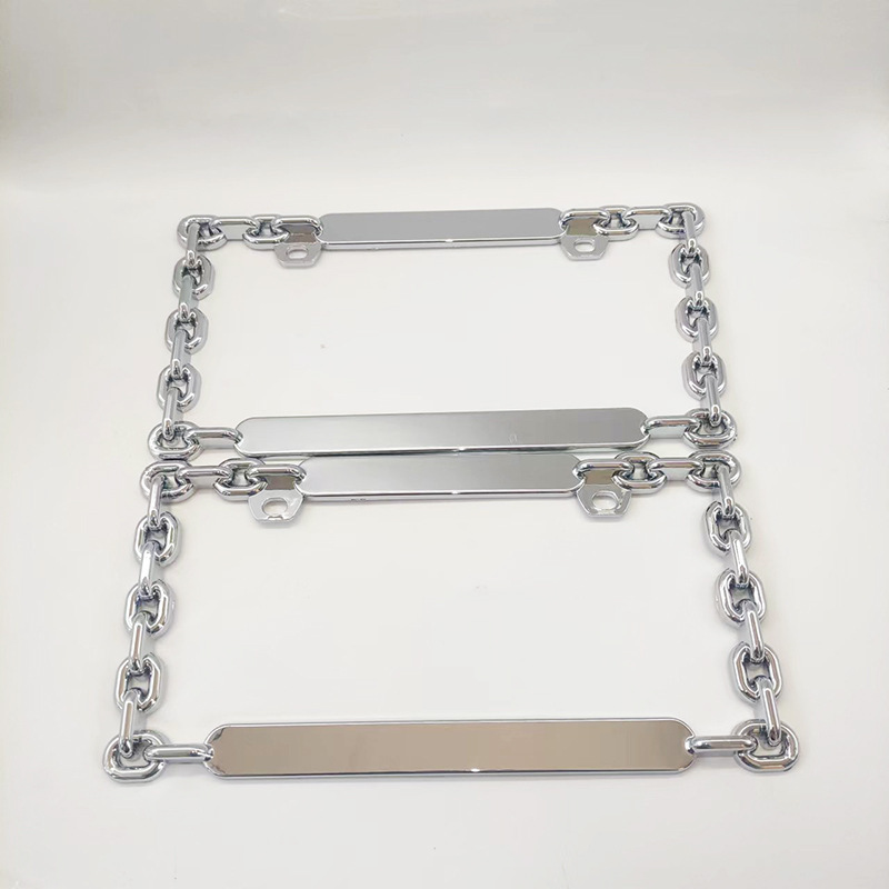 LR AUTO US standard labeling stainless steel license plate frame multi-standard American license plate frame metal