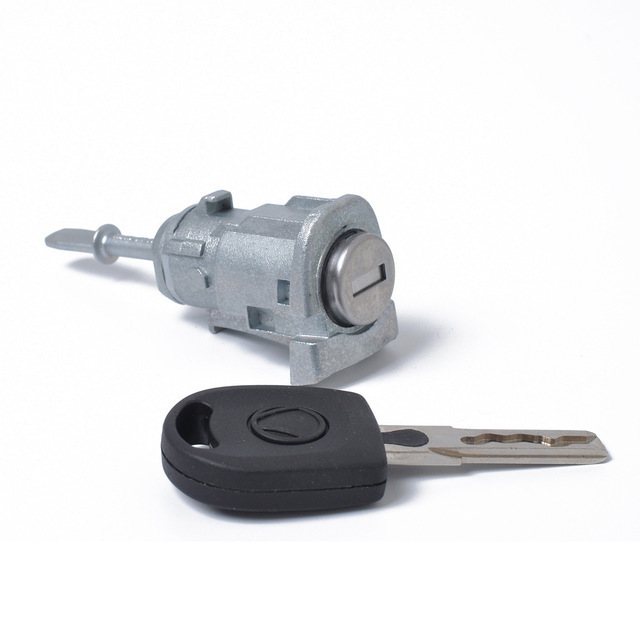 2 Locks Barrel Cylinder Left&Right Door Lock Locking Cylinder Lock+Key 604837167 604837168 for Germany Car