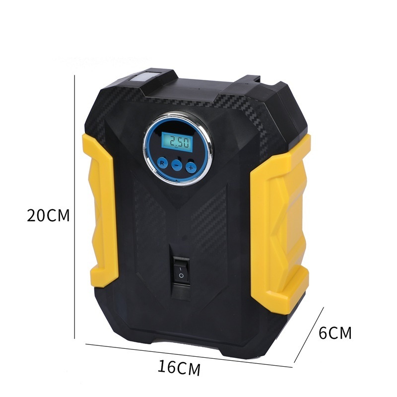 Portable High Pressure Digital display DC 12v Car Tire Inflator hand Air Pump Compressor 120w 150psi Car TIre Air Pump