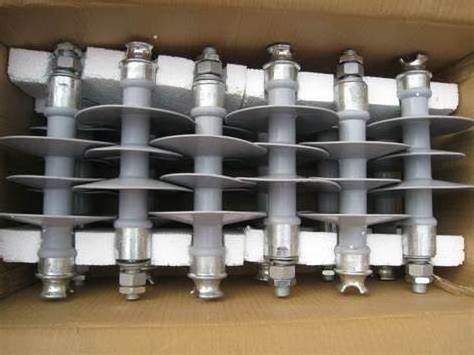 Silicone Rubber Distribution Line Cross Arm 33kv Polymeric Pin Type Insulator