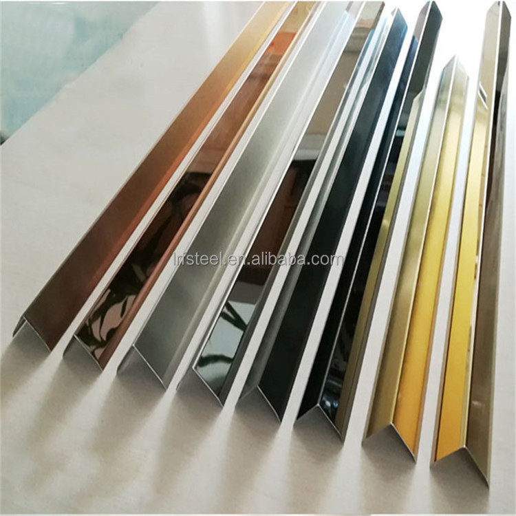 Competitive bronze mirror bathroom wall stainless steel C channel