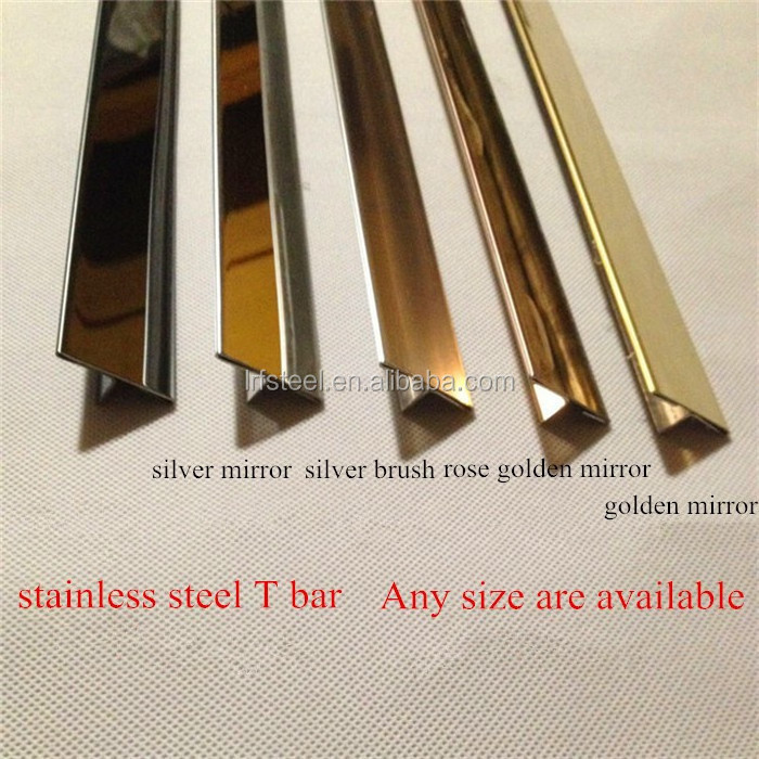 OEM&ODM mill finish stainless steel metal outside corner ceramic tile edge trim