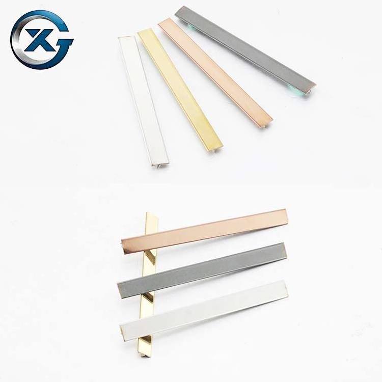 China manufacturer stainless steel curved chrome inside corner tile trim