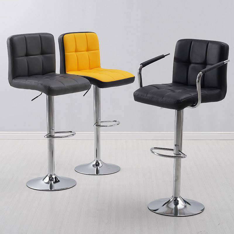 sillas de bar commercial used design leather checkered bar chair modern nordic chairs bar stools