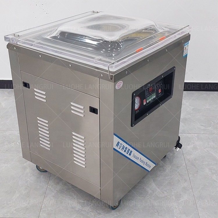 Automatic Commercial CE Modified Vertical Single Chamber Food Vacuum Packing Machine Electric Provided Vaccum Packaging Machine