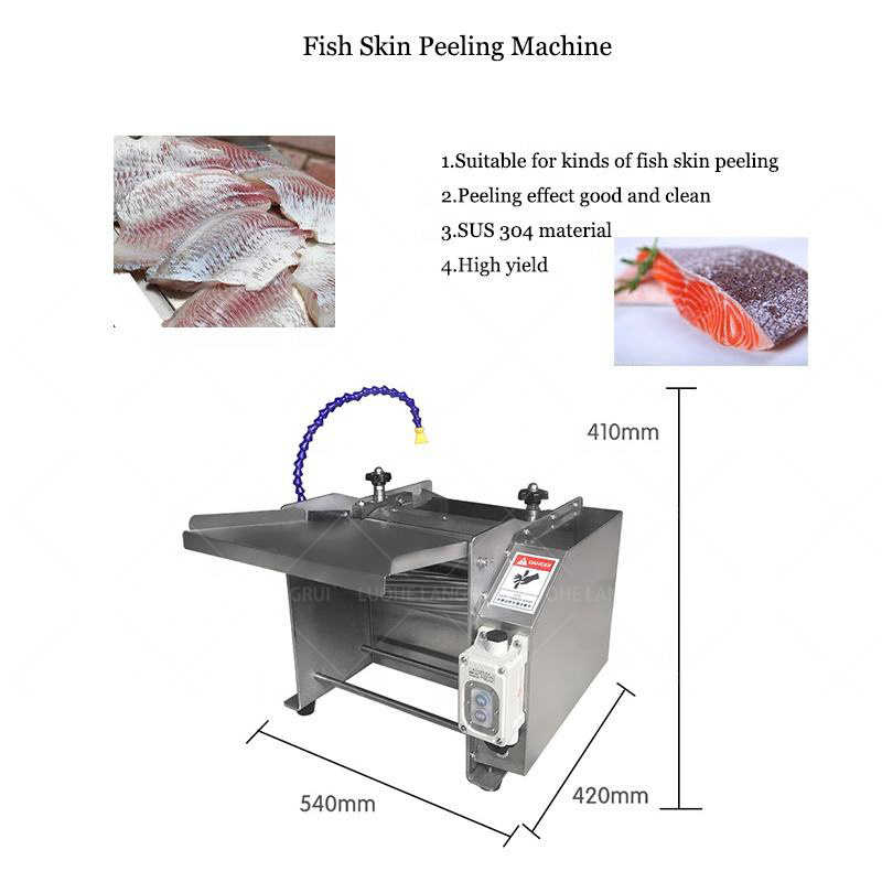 Squid Skin Peeling Machine Fish Skin Peeler Machine/fish Peeler/fish Scale Remover