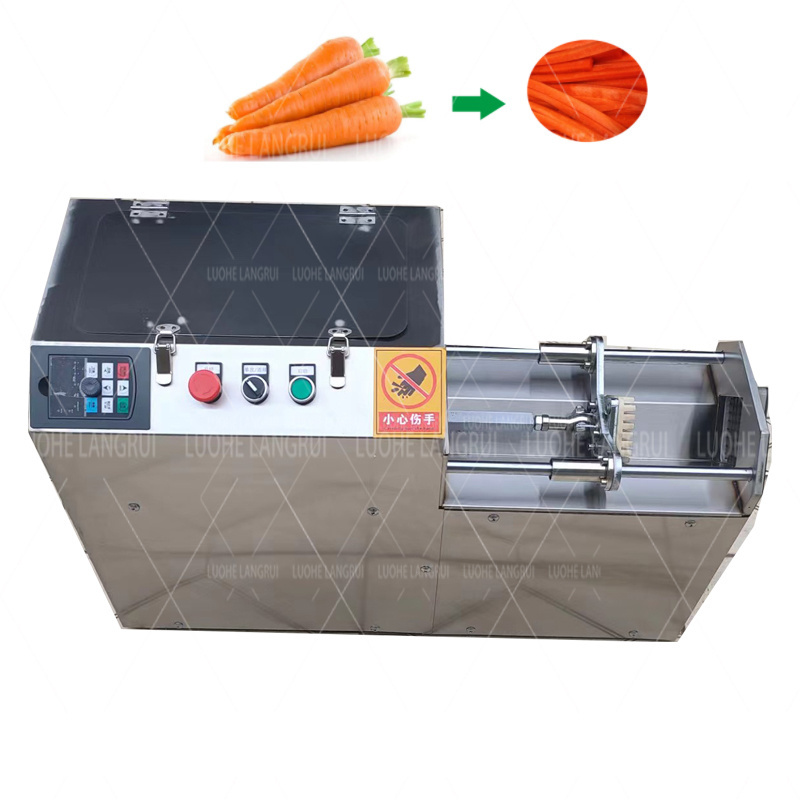 Commercial Sweet Potato Eggplant Cutting Machine Vegetable Slicer