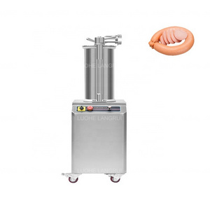 15L 26L 35L stainless steel factory price electric hydraulic sausage stuffer